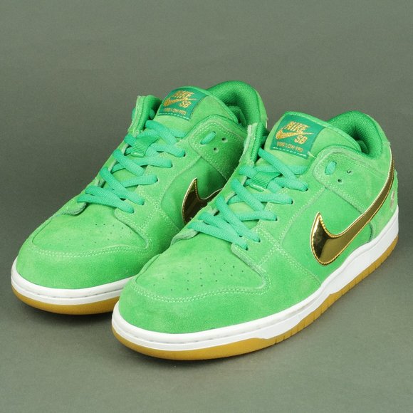 Nike Other - Nike SB Dunk Low Pro St. Patrick's Day Lucky Green Shoes Size 10 BQ6817-303